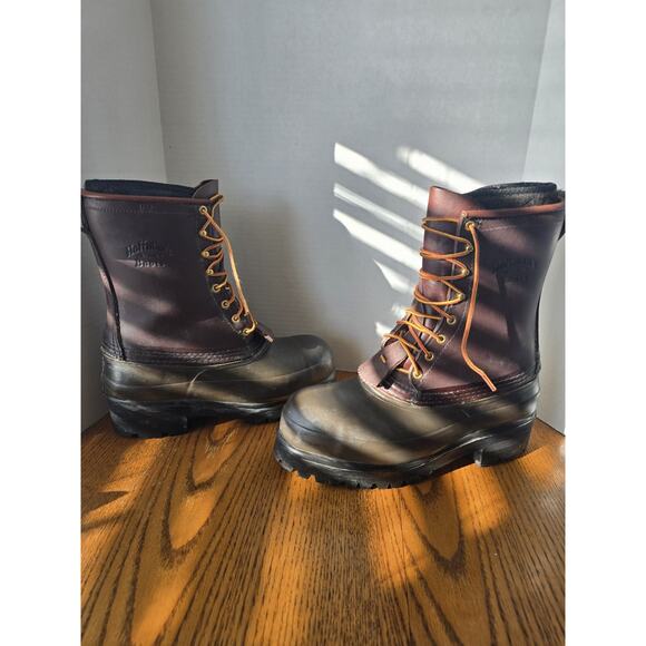 Hoffman\'s Kellogg, Idaho Boots Double Insulated Leather Work Steel Toe ANSI... main image 7